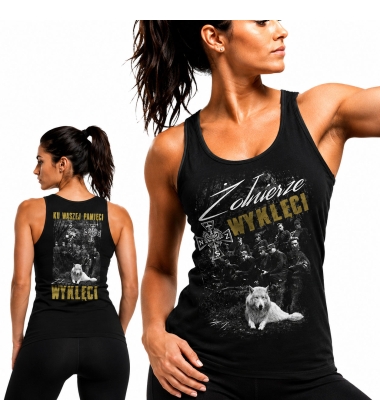 Damski tank-top ŻOŁNIERZE WYKLĘCI